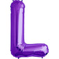 NorthStar 34" Purple Letter Balloon
