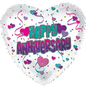 CTI 18" Happy Anniversary Hearts Balloon