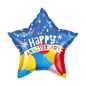 18" Happy Anniversary Star Balloon