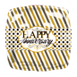 Party America 18" Happy Anniversary Lines & Dots Balloon