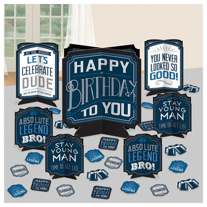 Happy Birthday Classic Table Decorating Kit, 27pc