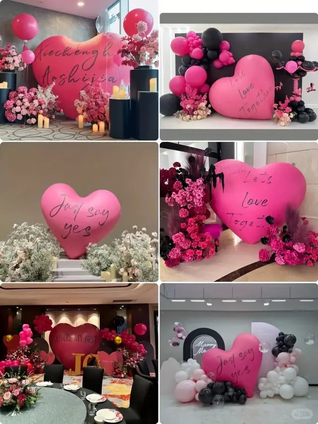 Winner Party 65" Gold Heart Balloon