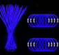 Blue Glow Sticks 12pc