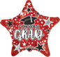 Conver USA 18" Congrats Grad Red Star