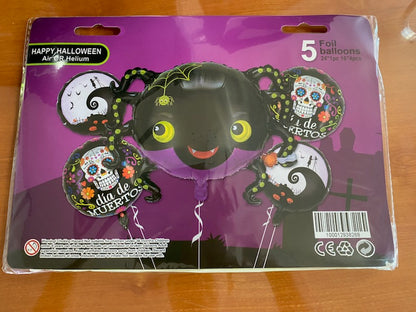 Winner Party Smiling Spider Halloween Bouquet 5ct