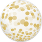 20” Gold Confetti Sphere
