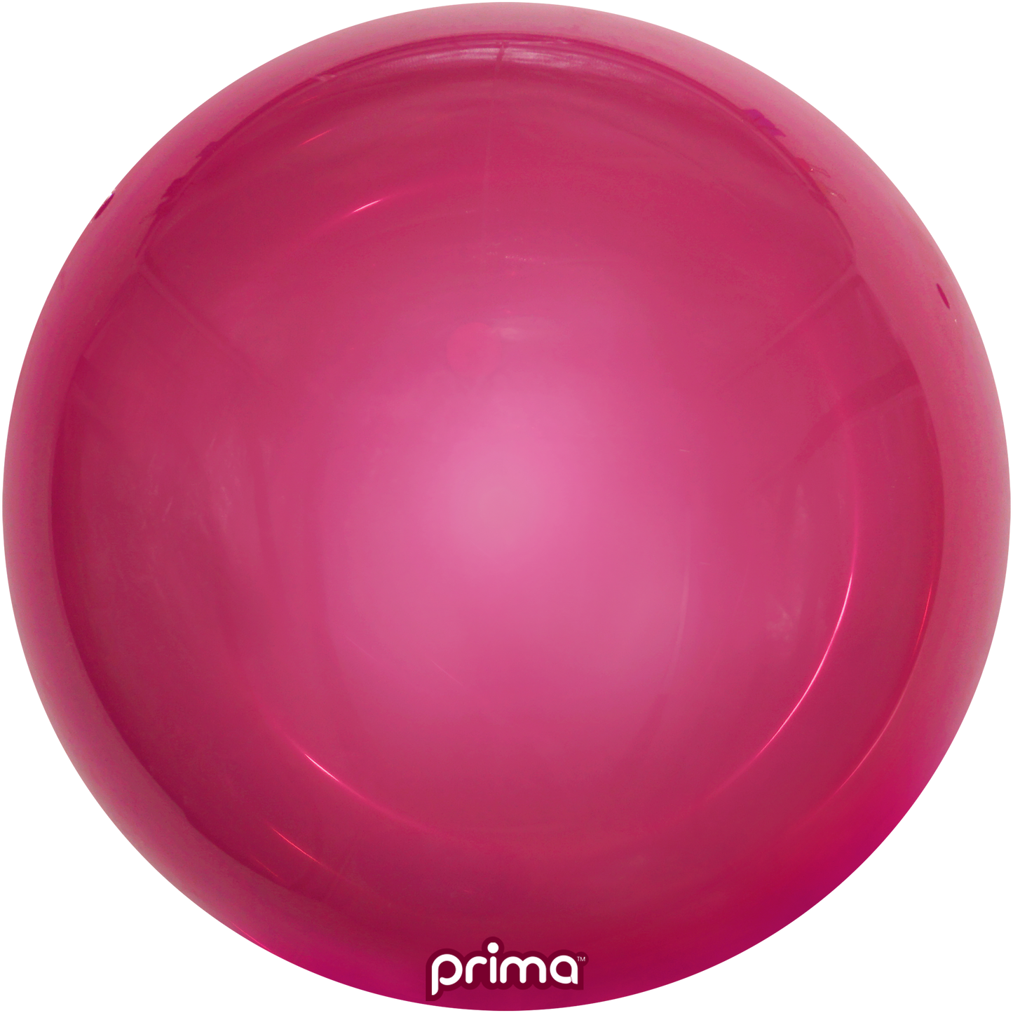20” Fuchsia Metallic Sphere