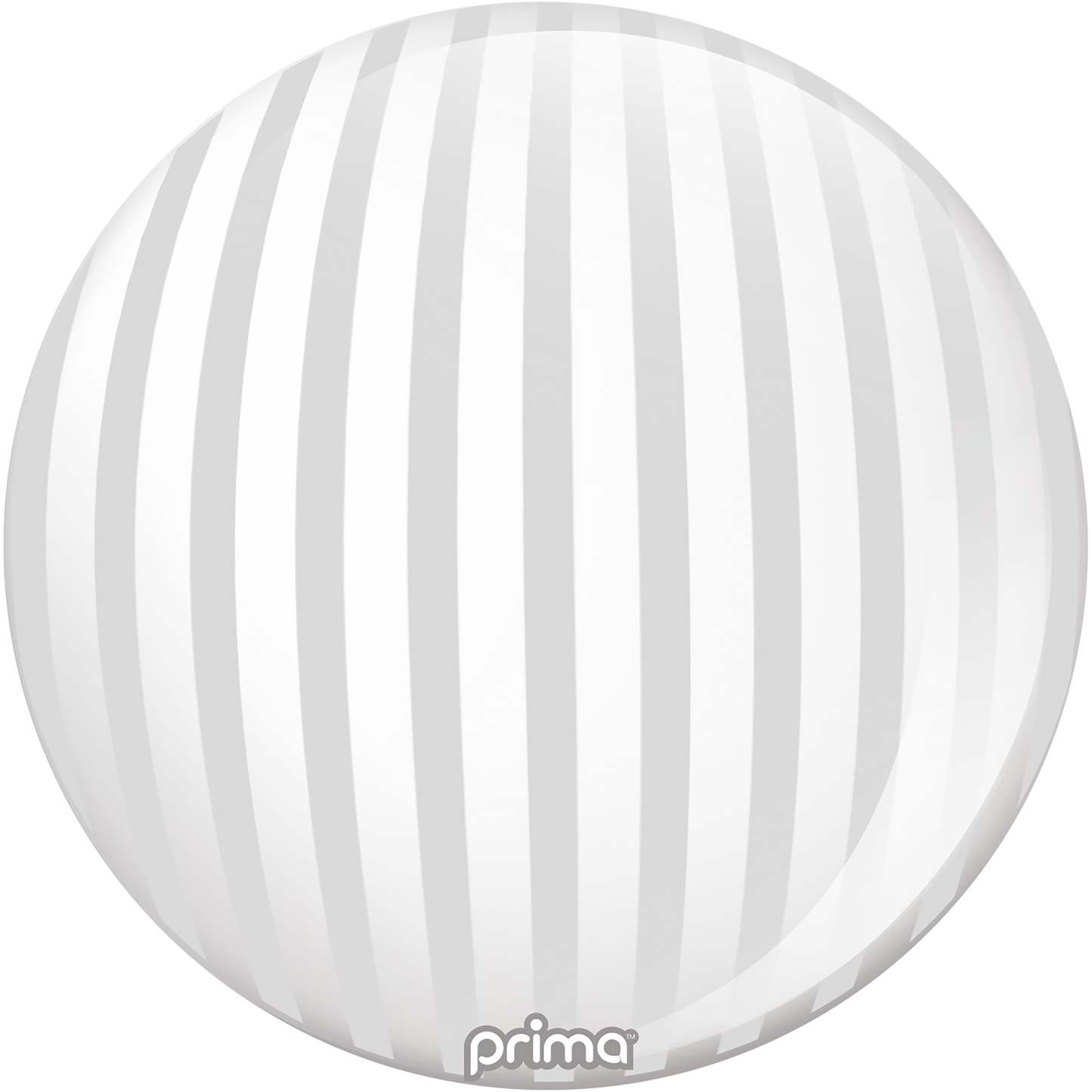 20” Silver Stripe Sphere