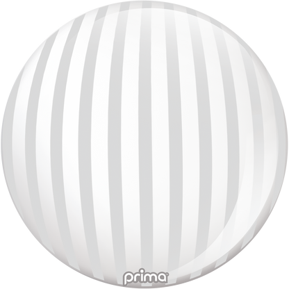 20” Silver Stripe Sphere
