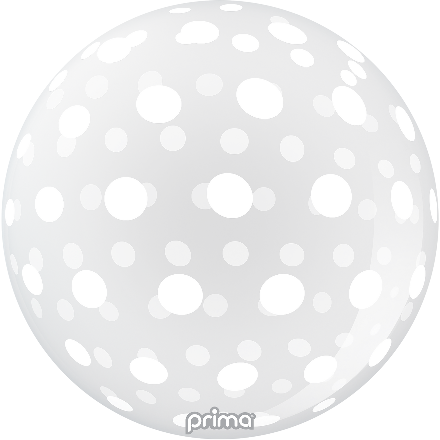 20” White Dots Sphere