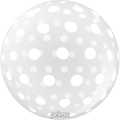 20” White Dots Sphere