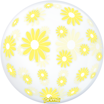 20” Yellow Daisies Sphere