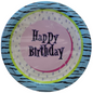Girls Club Happy Birthday 7" Paper Plate 8ct