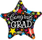 ConverUSA 18" Congrats Grad Star Gellibean Balloon-Pk