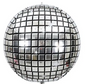 Winner Party 16" Silver Disco Ball Balloon
