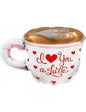 Northstar 27" Love You a Latte Balloon