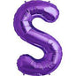 NorthStar 34" Purple Letter Balloon