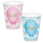 Gender Reveal Balloons 9oz Cups 8ct