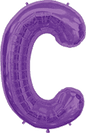 NorthStar 34" Purple Letter Balloon