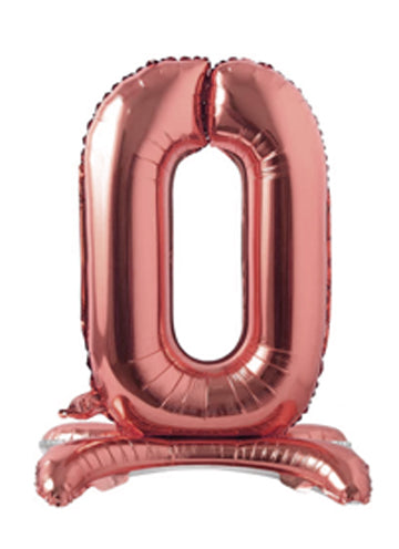 28" Rose Gold Foil Standing Numbers (Winner Party)