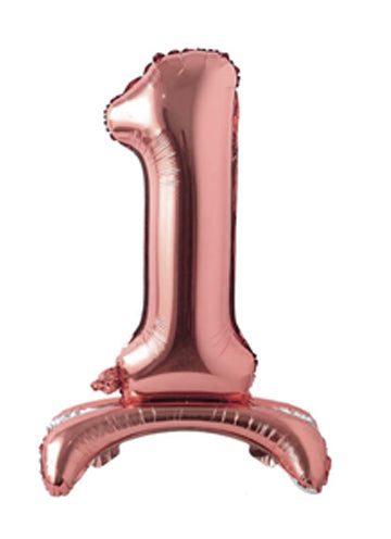 34" Rose Gold Foil Standing Numbers (Winner Party)