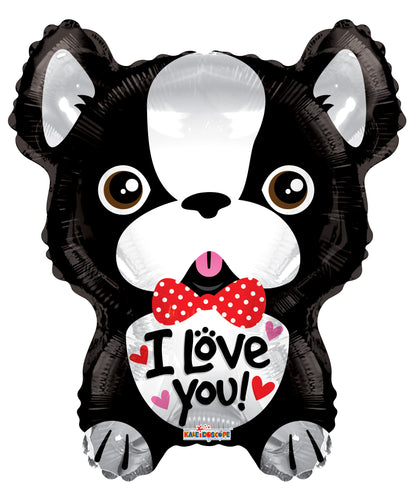 ConverUSA 18" I Love You Doggy Balloon