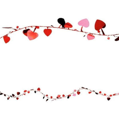 Amscan Heart Garland 12' Long
