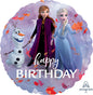 Anagram 18" Frozen 2 Happy Birthday Balloon