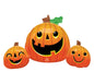 Anagram 35" Smiley Pumpkin Trio Balloon