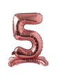 34" Rose Gold Foil Standing Numbers (Winner Party)