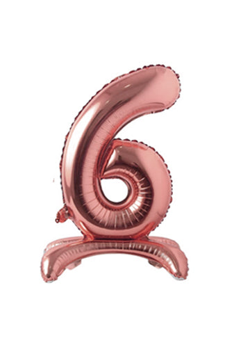 34" Rose Gold Foil Standing Numbers (Winner Party)