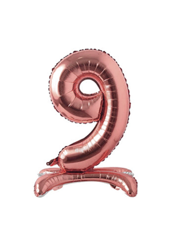 34" Rose Gold Foil Standing Numbers (Winner Party)