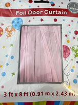 Foil Door Curtains (1 count) 3ft x 8ft