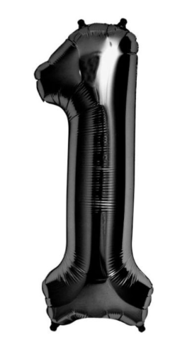 Party America 34" Black Jumbo Numbers