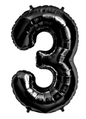 Party America 34" Black Jumbo Numbers