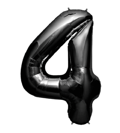 Party America 34" Black Jumbo Numbers