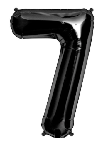 Party America 34" Black Jumbo Numbers