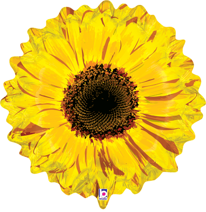 Betallic 24" Yellow Sunflower Balloon