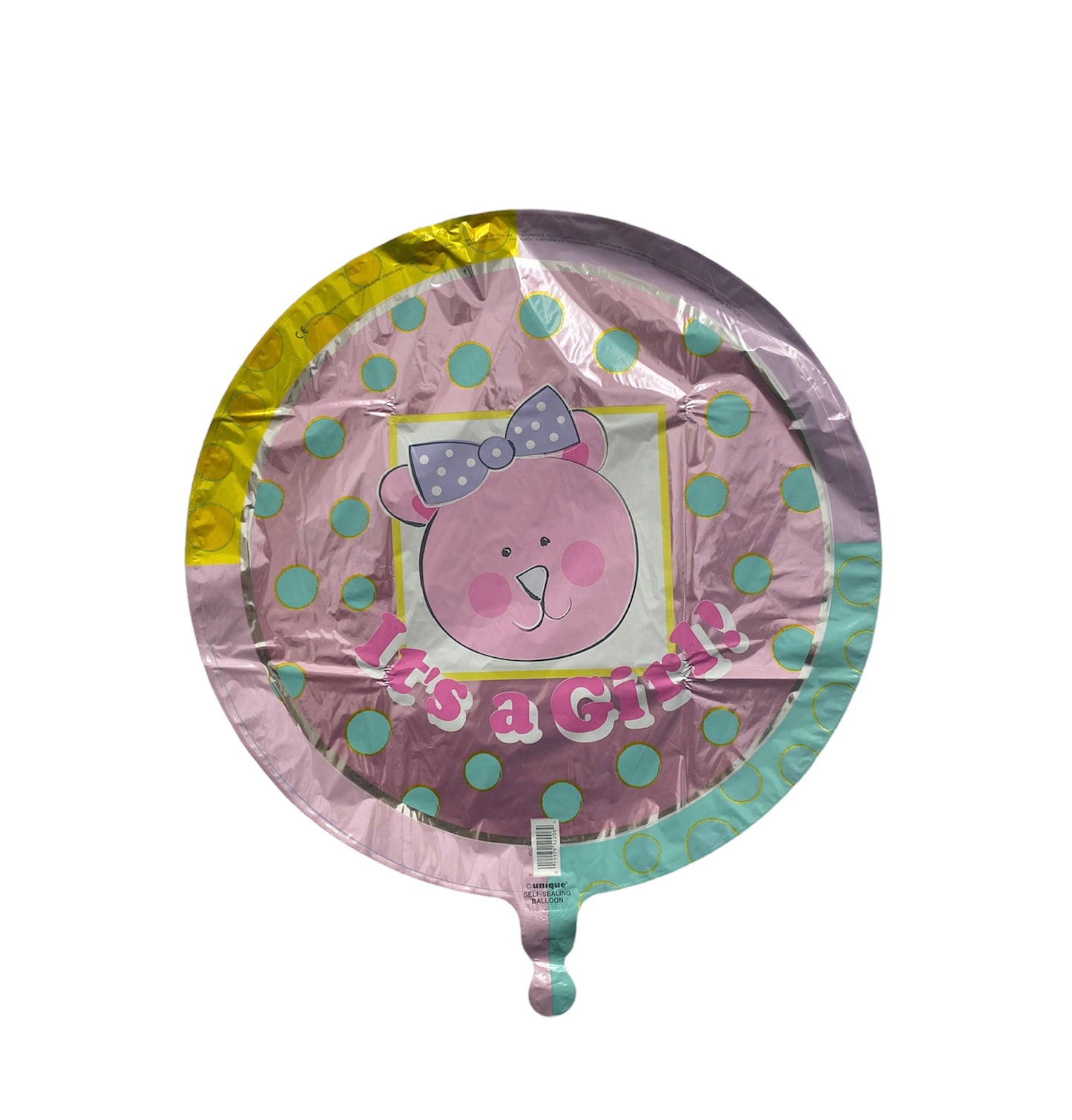 Unique 18" its a girl pink