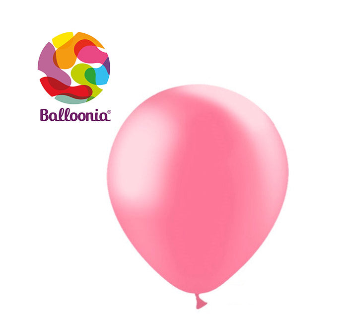 5" Metallic Pink (100ct) - Balloonia